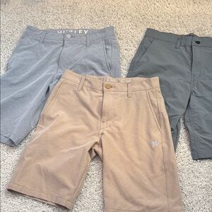 3 pairs of boys/men’s Hurley Shorts for $20